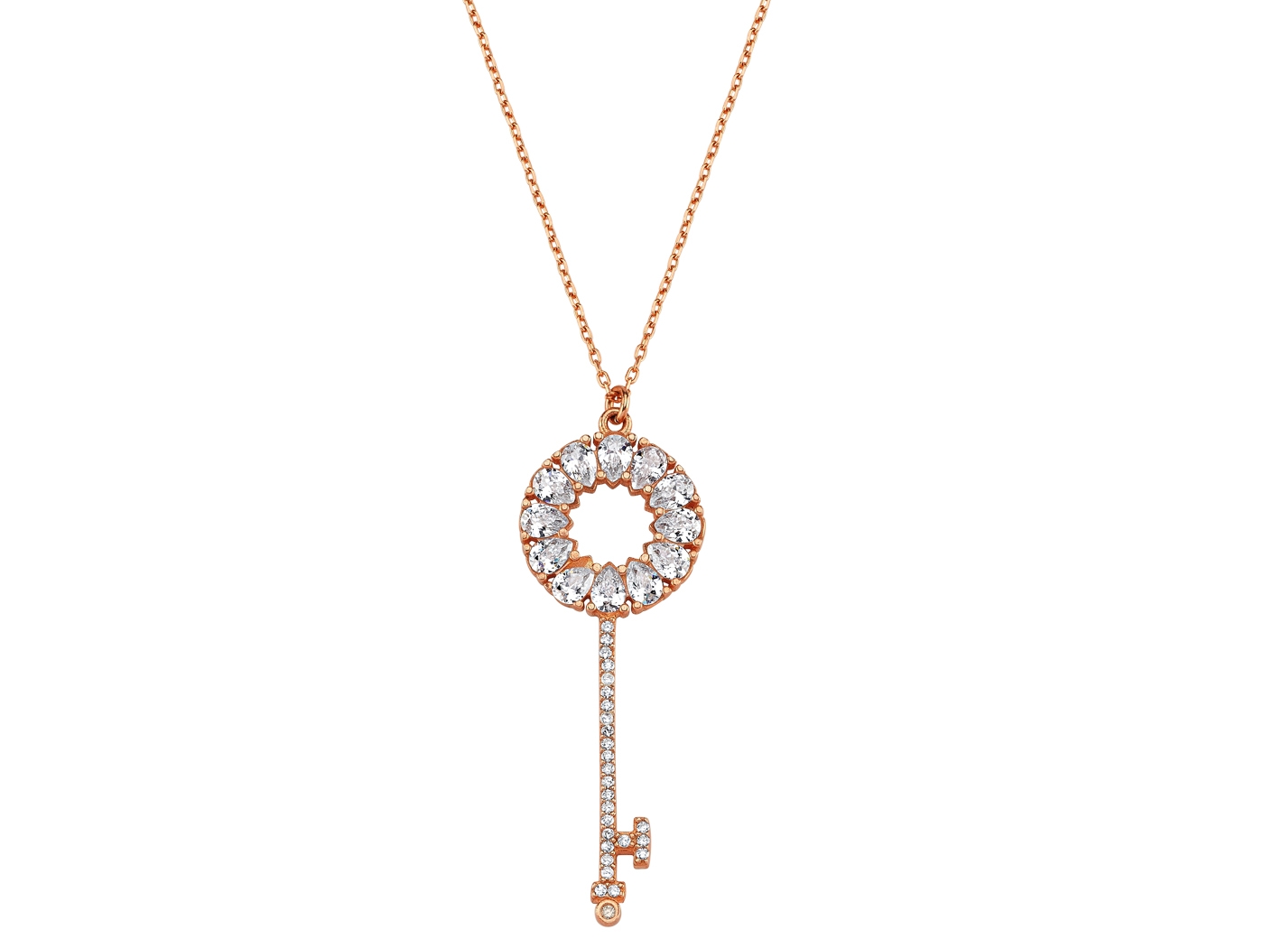 Rose Anahtar Kolye